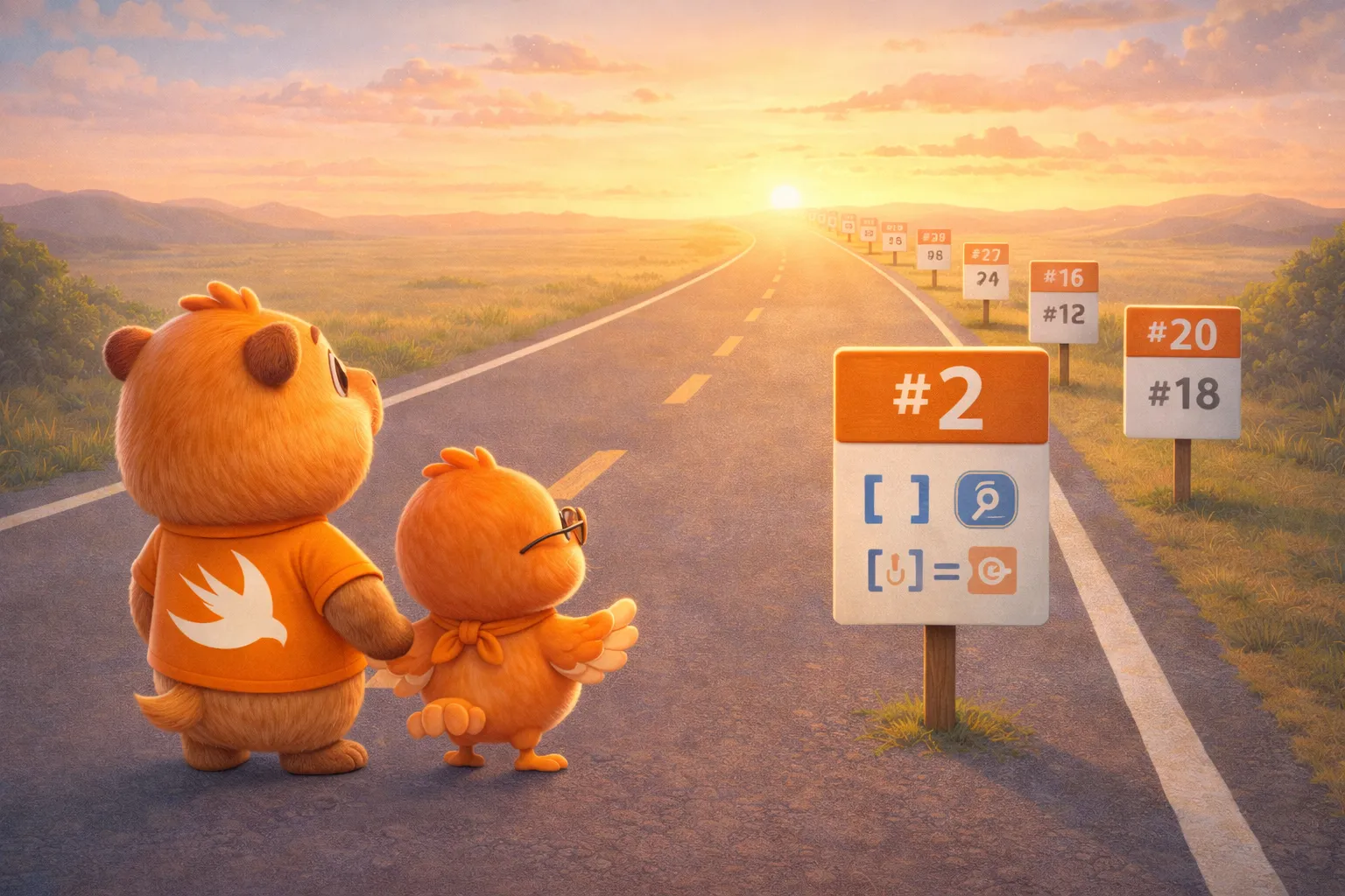 The beginning of a long road: 20 articles to master Swift