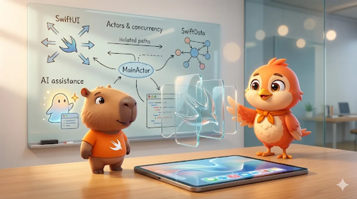 Swift Refresh 2025 – Day 3: Liquid Glass, animations, SwiftData, and Xcode as an agent