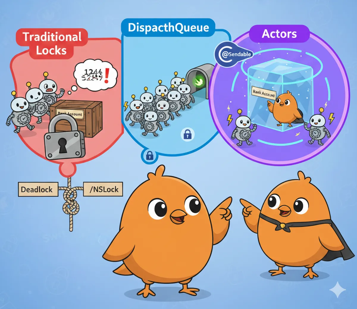 Thread Safety in Swift: From NSLock to Actors