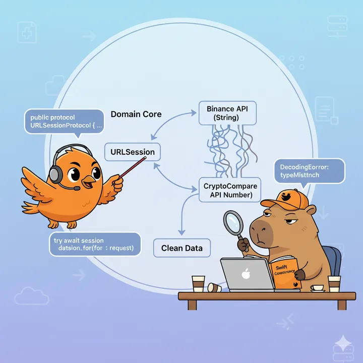 From Core to Reality: Infrastructure, URLSession & Real-World API Challenges