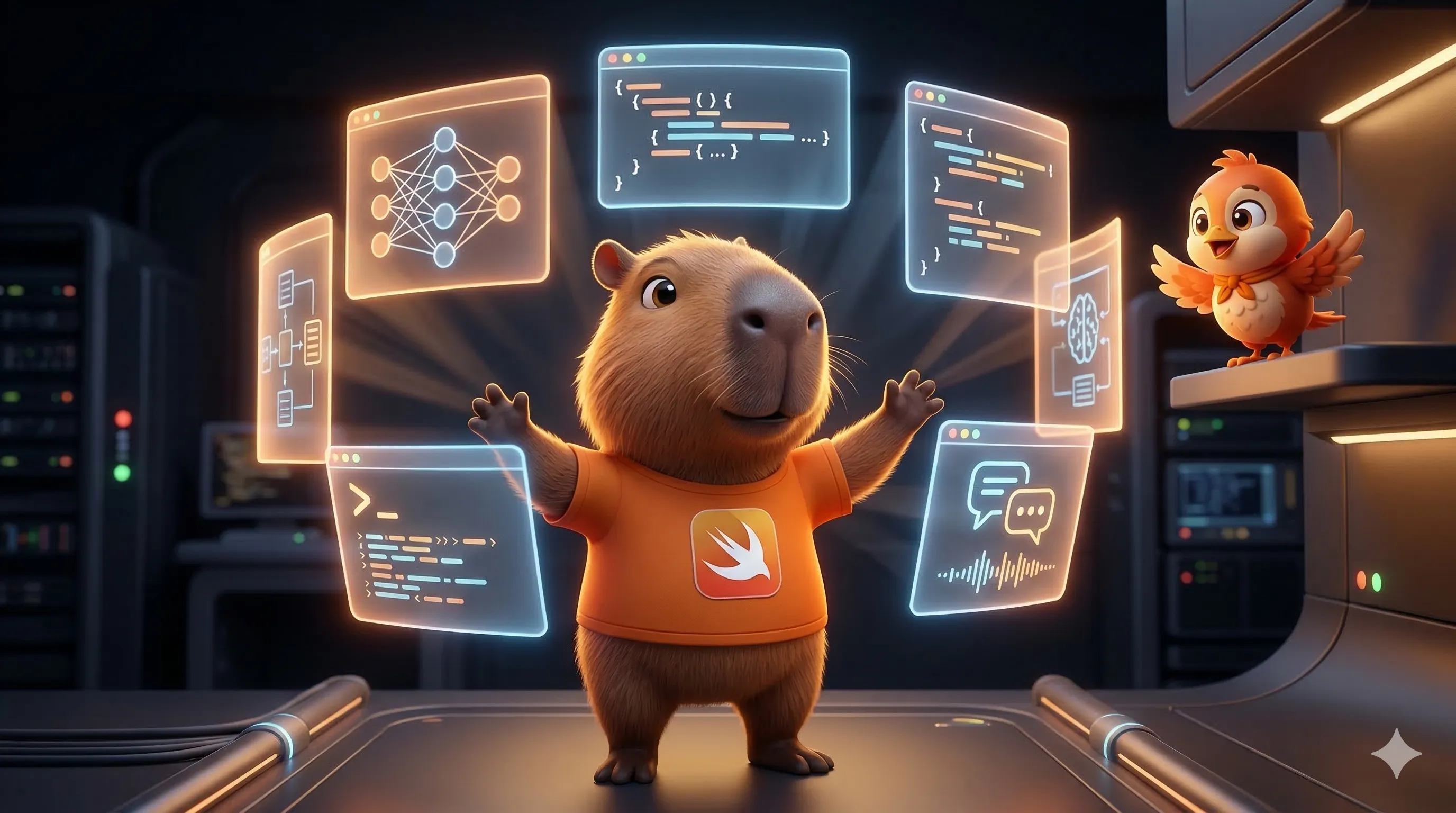 Capi orchestrating AI agents